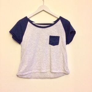 Zine Crop Raglan T-Shirt!